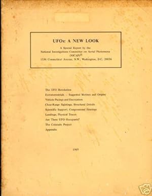 Imagen del vendedor de UFOs: A New Look. A Special Report By The National Investigations Committee on Aerial Phenomena (NICAP) a la venta por Singularity Rare & Fine