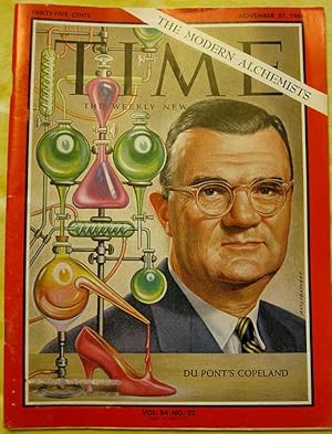 The Modern Alchemists. Cover to Time Magazine November 27, 1964