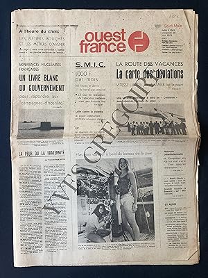 OUEST FRANCE-VENDREDI 29 JUIN 1973
