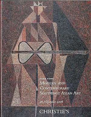 Imagen del vendedor de MODERN AND CONTEMPORARY SOUTHEAST ASIAN ART - Hong Kong Sunday 26 November 2006 a la venta por ART...on paper - 20th Century Art Books