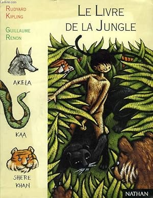 Seller image for LE LIVRE DE LA JUNGLE, TROIS AVENTURES DE MOWGLI for sale by Le-Livre