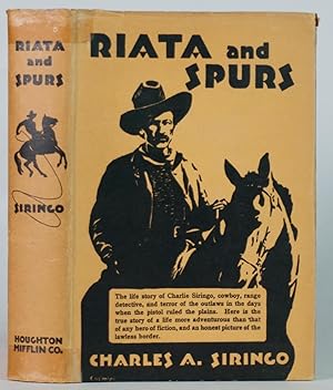 Bild des Verkufers fr Riata and Spurs.; The story of a life spent in the saddle as cowboy and detective. Introduction by Gifford Pinchot zum Verkauf von Thomas A. Goldwasser Rare Books (ABAA)