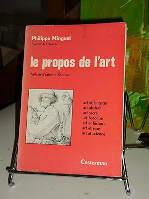 Le Propos De L'art