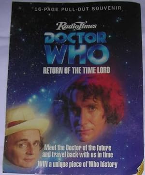 Doctor Who, Return of the Time Lord, a Radio Times 16-page Pull-out Souvenir