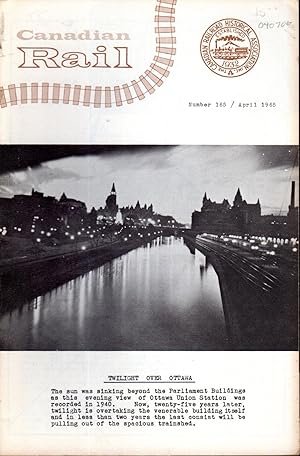 Seller image for Canadian Rail: Number 165: April, 1965 for sale by Dorley House Books, Inc.