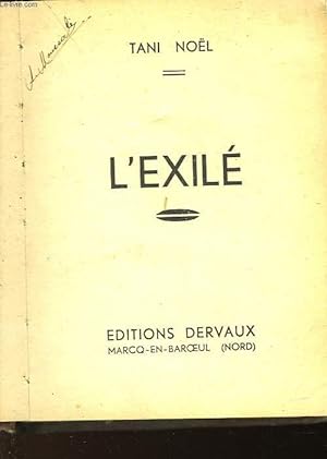 Image du vendeur pour L'EXILE mis en vente par Le-Livre