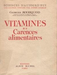 Image du vendeur pour Vitamines et Carences Alimentaires mis en vente par Au vert paradis du livre