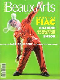 Image du vendeur pour Beaux Arts Le Magazine De L'actualit N 184 Septembre 1999 . Spcial FIAC . Chardin . Les Champs De La Sculpture . Ensor . Pourquoi Fabrice Hybert Est Un Artiste Important . Vdrine . La Maison Du Futur mis en vente par Au vert paradis du livre