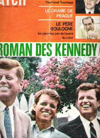 Paris Match N° 1003 .1004 .1005 . 1006 . 27 Juillet , 3 , 10 , 17 Août 1968 . Le Roman Des Kenned...