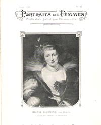 Portraits De Femme N° 12 : Hélène Fourment