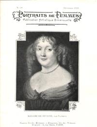 Portraits De Femme N° 19 : Madame De Sévigné