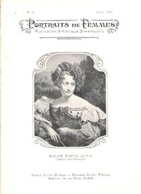 Portraits De Femme N° 27 : Madame Dorval