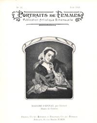 Portraits De Femme N° 31 : Madame d'Epinay