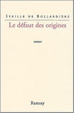 Imagen del vendedor de Le Dfaut des origines a la venta por JLG_livres anciens et modernes