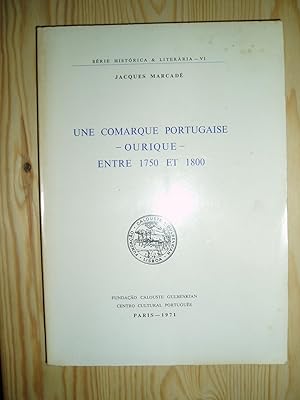 Seller image for Une comarque portugaise - Ourique - entre 1750 et 1800 for sale by Expatriate Bookshop of Denmark