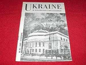 Ukraine in Vergangengeit Und Gegenwart [Number 38, 1967]