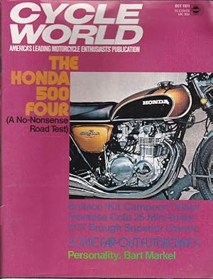 Cycle World: America's Leading Motorcycle Enthusiasts' Publication Vol 10, No 10; October 1971