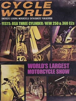 Cycle World: America's Leading Motorcycle Enthusiasts' Publication Vol 8, No. 2; July 1969