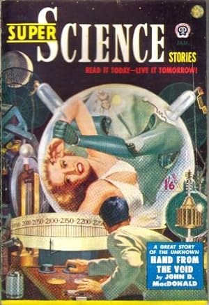 Super Science Stories Australian Edition No.4 1950 (Hand from the Void); Rampart of Fear