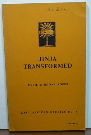 Seller image for JINJA TRANSFORMED: A SOCIAL SURVEY OF A MULTI-RACIAL TOWNSHIP for sale by RON RAMSWICK BOOKS, IOBA