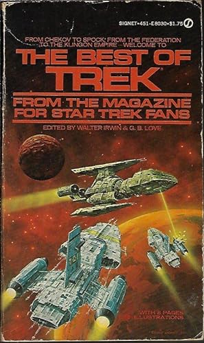 Bild des Verkufers fr THE BEST OF TREK; From The Magazine for Star Trek Fans zum Verkauf von Books from the Crypt