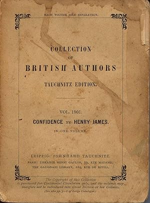 Confidence ((Collection of British Authors Vol. 1901)