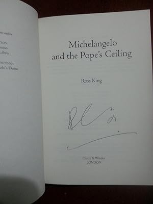 Michelangelo and the Pope's Ceiling +++Signed+++