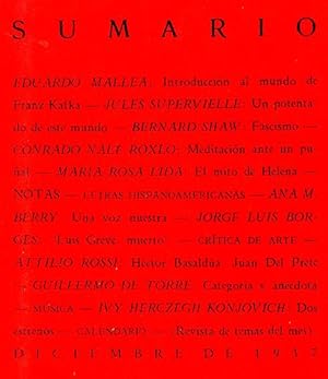 Revista SUR No. 39 Dic 1937 : Jorge Luis Borges: Luis Greve, muerto ; Jules Supervielle: Un poten...