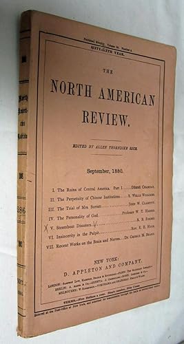 Seller image for THE NORTH AMERICAN REVIEW, SEPTEMBER, 1880 for sale by Nick Bikoff, IOBA