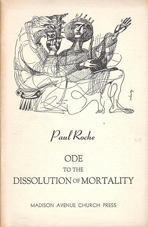 ODE TO THE DISSOLUTION OF MORTALITY (INSCRIBED COPY)