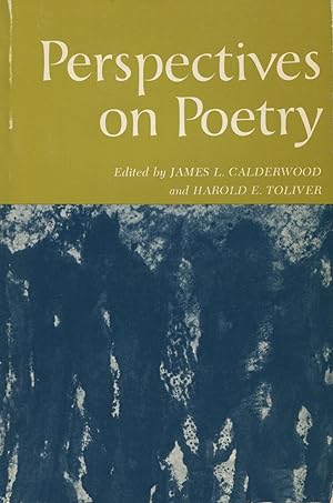 Seller image for Perspectives On Poetry for sale by Kenneth A. Himber