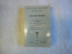 Seller image for Les Jeunesses. Edition Critique Publiee Par Guy Demerson. for sale by Carmarthenshire Rare Books