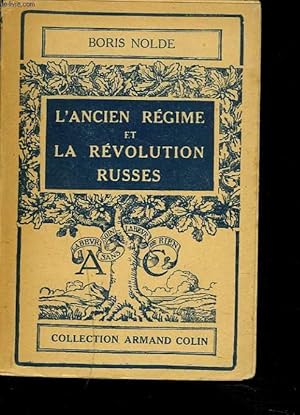 Seller image for L'ANCIEN REGIME ET REVOLUTION RUSSES for sale by Le-Livre