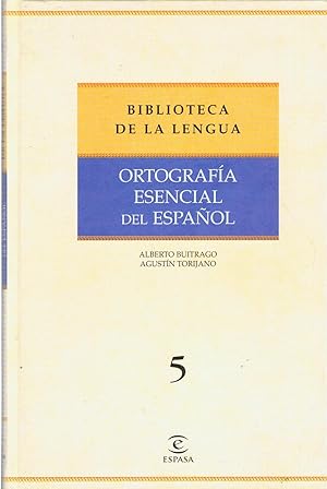 Image du vendeur pour ORTOGRAFA ESENCIAL DEL ESPAOL mis en vente par Librera Torren de Rueda