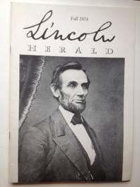 Lincoln Herald: Fall 1974 Volume 76, No. 3