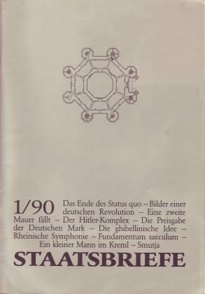 Staatsbriefe. Heft 1/1990