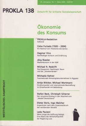 Die Ökonomie des Konsums