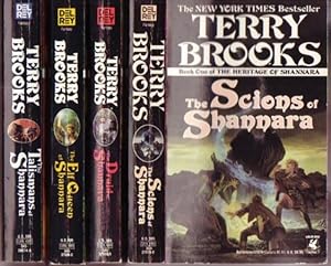Seller image for -- "The Heritage of Shannara" Series --Book 1 "The Scions of Shannara" --with Book 2 "The Druid of Shannara" --with Book 3 "The Elf Queen of Shannara" --with Book 4 "The Talismans of Shannara" -- Complete 4 Vol Set of "The Heritage of Shannara" for sale by Nessa Books