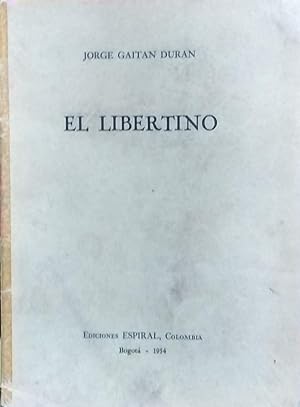 Imagen del vendedor de El libertino a la venta por Librera Monte Sarmiento