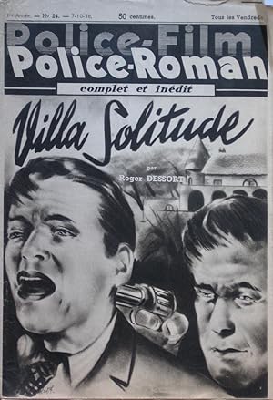 Villa Solitude - Police-Film Police-Roman n°24 du 7-10-38