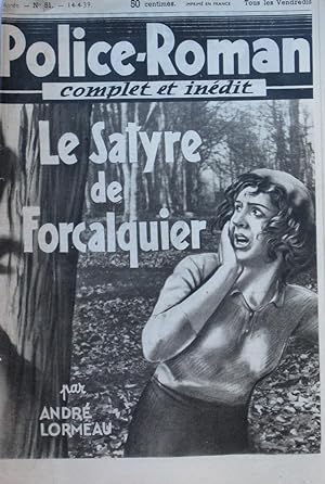 Le Satyre de Forcalquier - Police-Roman n°51 du 14-4-1939