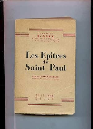 Seller image for LES EPITRES DE SAINT PAUL for sale by Le-Livre