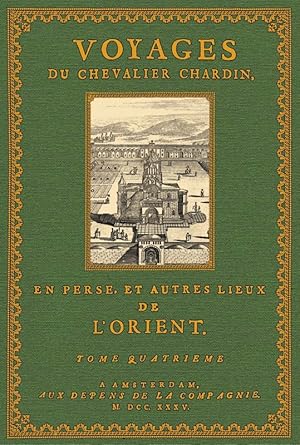 Bild des Verkufers fr Voyages du Chevalier Chardin en Perse - 4 zum Verkauf von Antiquariat  Fines Mundi