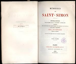Imagen del vendedor de Memoires de Saint-Simon. Tome IX a la venta por Sapience Bookstore