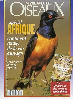 Bild des Verkufers fr VIVRE AVEC LES OISEAUX, N 17, JUILLET-AOUT 1996 zum Verkauf von Le-Livre