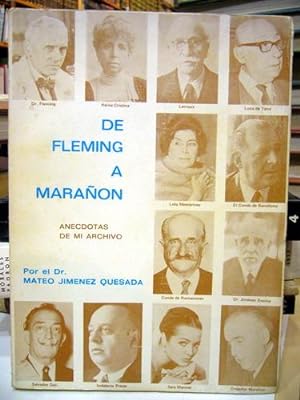Imagen del vendedor de De Fleming a Maran. Ancdotas de mi archivo. a la venta por Librera Antonio Castro