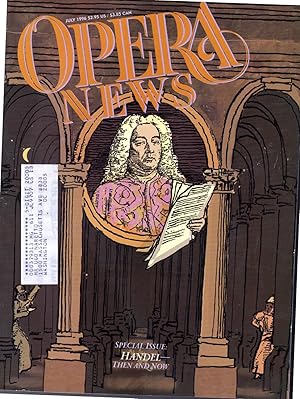 Seller image for Opera News: Volume 61, No. 1; July, 1996 for sale by Dorley House Books, Inc.