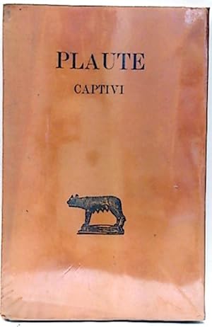 Plaute Captivi Texte Etabli Par Alfred Ernout