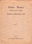 Glass Notes, No. 6, December 1946