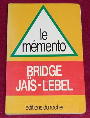 Imagen del vendedor de LE MEMENTO BRIDGE a la venta por LE BOUQUINISTE